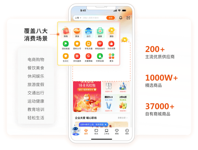 福利体验高满意